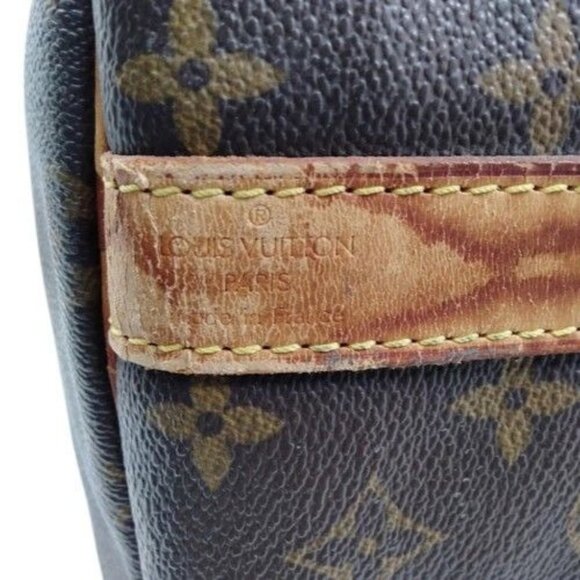 156458BL (X6) Louis Vuitton Travel Bag Bandouliere 55 Brown Monogram - Picture 6 of 8